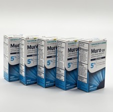 5 MURO 128 5% Solution Bausch + Lomb 1/8 Oz Each Exp 2028