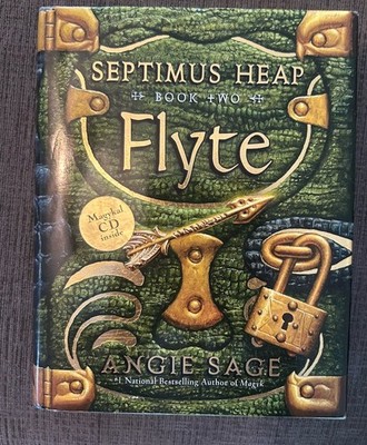 New Flyte Septimus Heap Book 2 Angie Sage Hardcover CD Dust Jacket