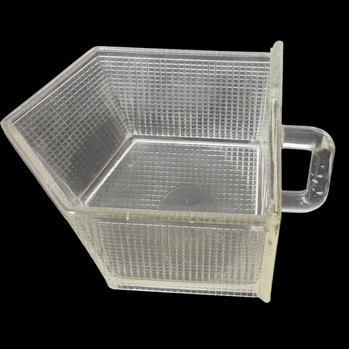 Antique Art Deco Glass 3 1/2 CUP Scoop For HOOSIER Style CABINET -  1930s