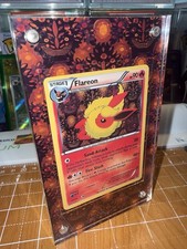 Flareon BW88 Black & White Promo Pokemon Magnetic 🧲 Extended Art Case on eBay