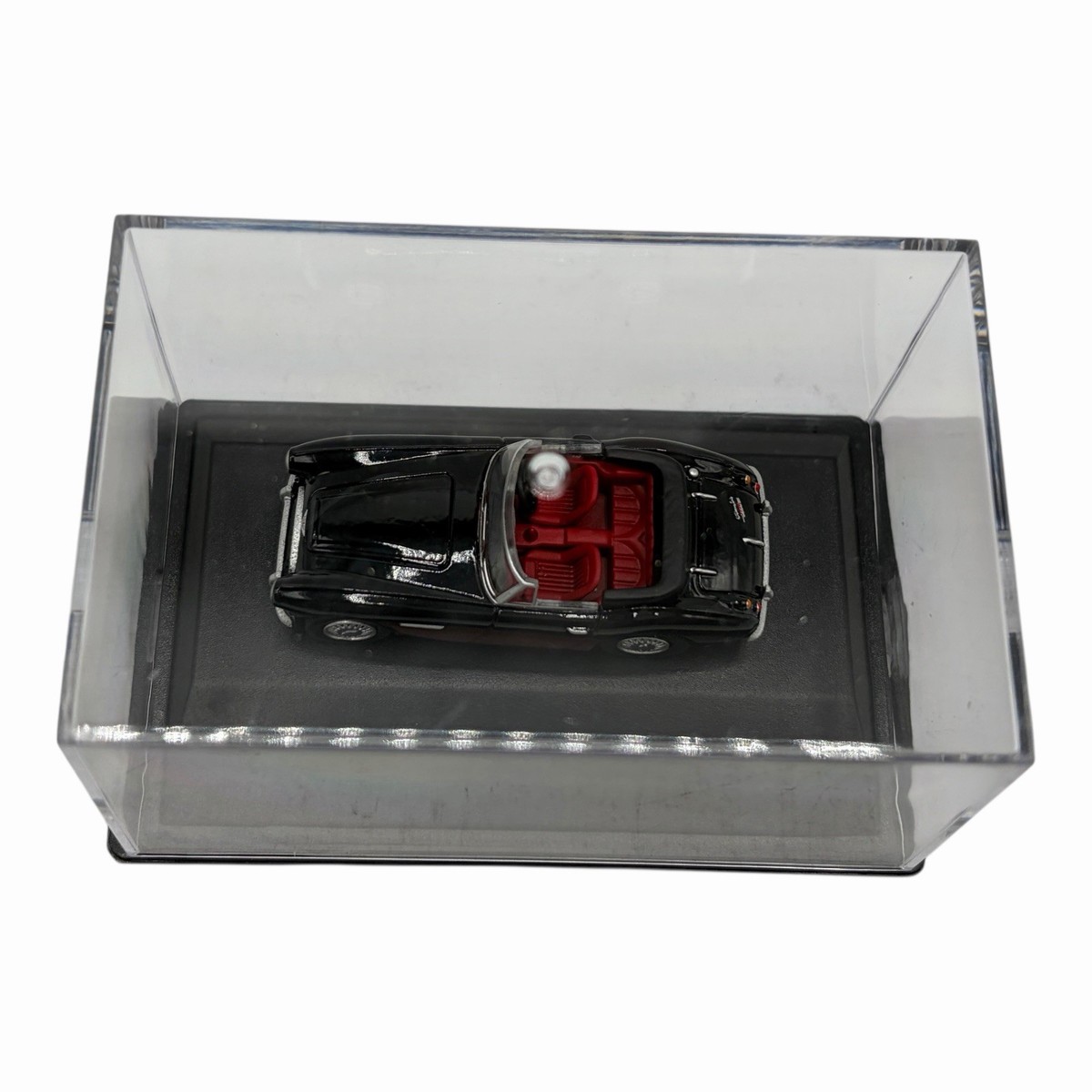 Austin Healey 3000 Black and Burgundy Classic Diecast car 1:76