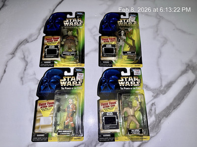 Star Wars Power of the Force 2  |  Collection A  |  Lot of 4 open figures