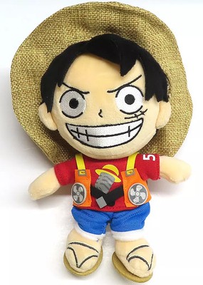 Schlüsselanhänger Affe D. Luffy Maskottchen Einteiler Premier Sommer USJ 20cm...