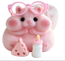 Handgemaakt squishy hamster-speeltje, schattig antistress-speeltje om mee te knijpen