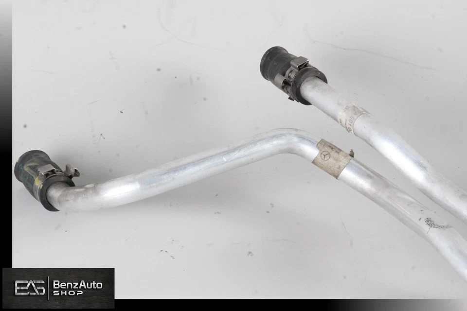 03-08 Mercedes W220 S55 E55 AMG Compressor Cooling Water Lines 1132370040 OEM - Image 2 of 4