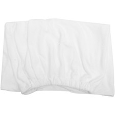 Comfortable Coral Fleece Body Towel Wrap White Reusable Bathrobe for Boys