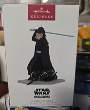 2022 Hallmark LUKE SKYWALKER Star Wars The Mandalorian A JEDI RETURNS Ornament