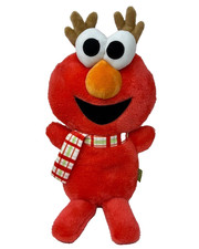 Sesame Street Elmo Baby's First Plush Reindeer Christmas Stuffed Animal