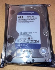 (NEW) WESTERN DIGITAL 4TB BLUE 3.5" INTERNAL PC HDD DESKTOP HARD DRIVE WD40EZRZ