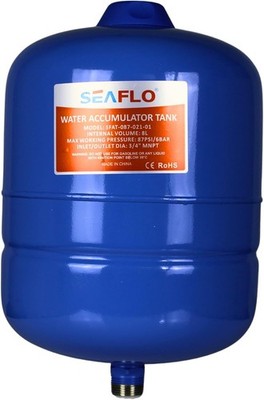 2 Gallon Pre-Pressurized Accumulator Expansion Tank   Reduces Pump Cycling