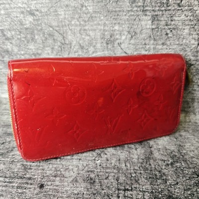 Louis Vuitton Long Wallet Zippy LV Vernis Notebook W8