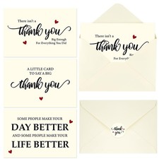 24 Pack Thank You Cards Bulk with Envelopes & Stickers, 4×6 Inches Day Bett