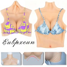 B-H Cup Realistic Breast Forms Silicone Fake Boobs For Crossdresser Drag Queen