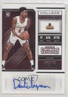 2018 Panini Contenders Draft Picks College Ticket Donte Ingram #94 Auto