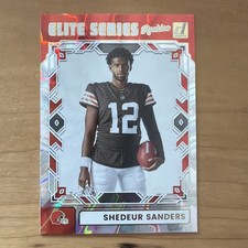 2025 Donruss Elite Series Rookies Shedeur Sanders RC #ESR-SSS BROWNS