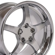 Single1 Oe Wheels Cv05 18x10.5 Chrome Rim 5x120.65 56et Single1 Oe Wheels Cv05 18x10.5 Chrome Rim 5x120.65 56et
