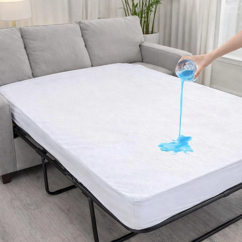Full Sleeper Sofa Mattress Protector 54" x 72" 100% Waterproof - 8" Deep Pocket