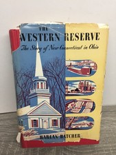 The Western Reserve Harlan Hatcher 1949 First Edition Ohio History Bobbs-Merrill