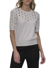 Dkny Cutout Detail Sweater Women's