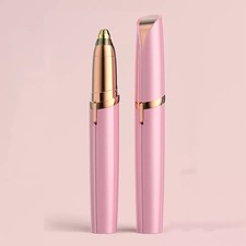 Pink Women's Flawless Brows Facial Hair Remover Electric Eyebrow Trimme Epilator