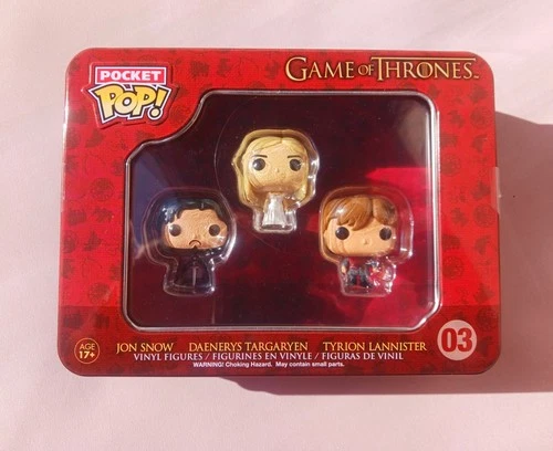 Funko Pocket Pop! Game Of Thrones Jon Snow Daenerys Targaryen Tyrion Lannister