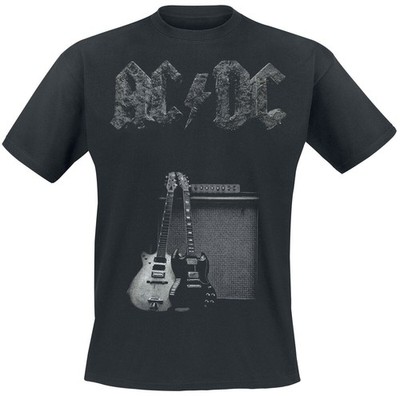 ACDC T-Shirt Herren In Rock We Trust schwarz Band-Merch, Bands
