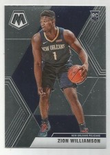 2019-20 Panini Mosaic Zion Williamson Rookie #209 New Orleans Pelicans RC
