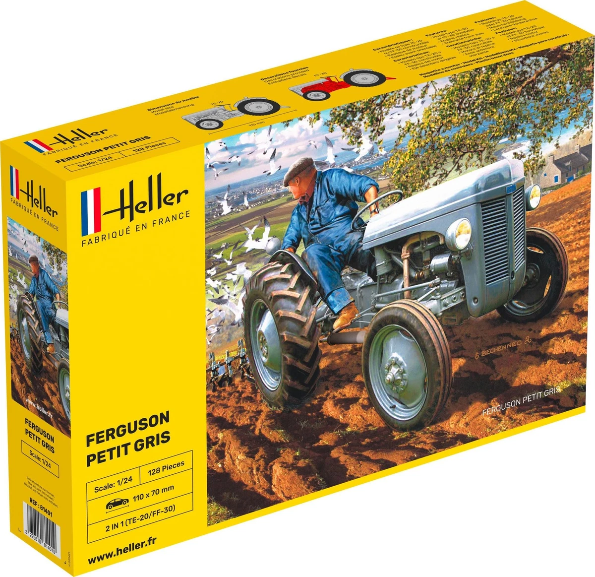 Heller 57402 Massey-ferguson 2680 In 1 24 günstig kaufen
