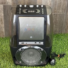 Singing Machine SML6058K AGUA Karaoke Player Bluetooth CD G Tested
