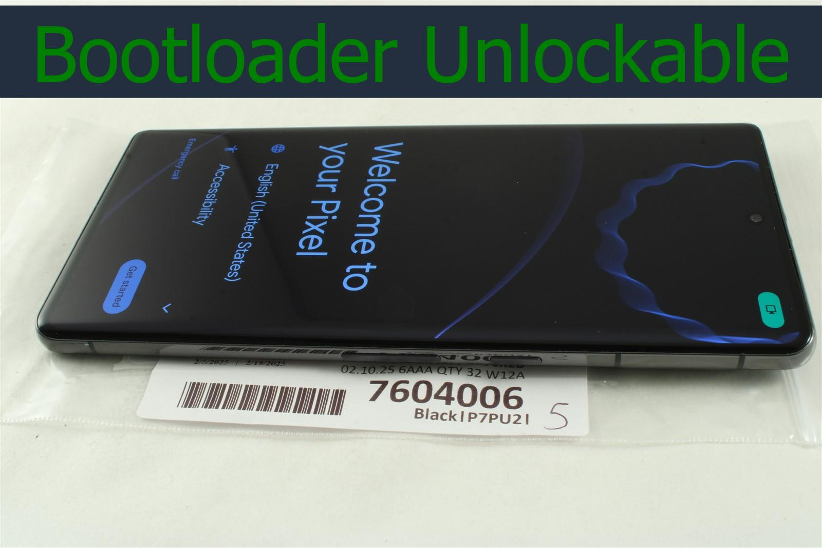 Google Pixel 7 Pro Unlocked AT&T T-Mobile Verizon Unlockable Bootloader 7604006