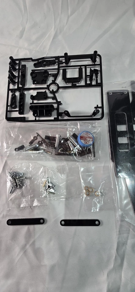 Tamiya Top Force Frp Chassis Kit Plus Hardware Manta Ray Unbuilt New - Image 4 of 4