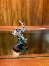 Space Marine Ultramarines LT Lieutenant Titus  Warhammer 40K built