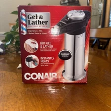 CONAIR Gel & Lather Heating System Hot Gel & Lather Chrome Finish 
