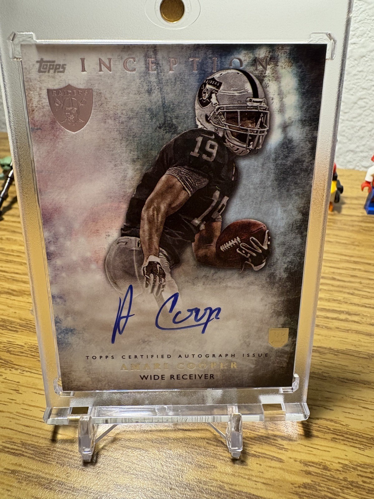 Amari Cooper Topps Inception Rookie Autographs #RA4 Base