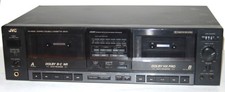 Vintage Cassette Deck JVC TD-W503 w/Autoreverse Dolby B C HX Pro- Serviced
