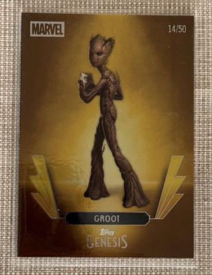Topps Genesis 2025 Marvel Disney Guardians Of the Galaxy #94 Groot /50