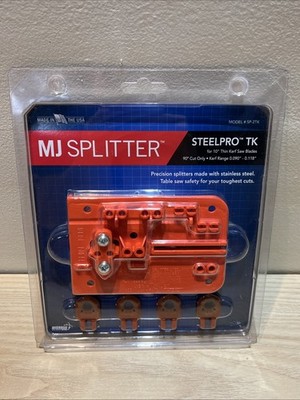 Microjig MJ Splitter Steelpro Thin Kerf Tk SP-2TK New