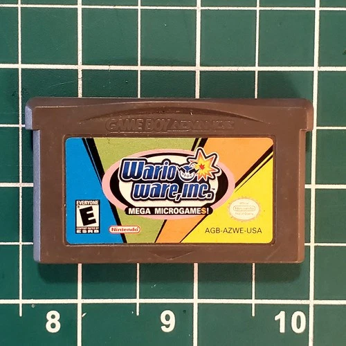 Wario Ware, Inc. Mega Microgames for Nintendo Game Boy Advance