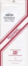 Showgard Clear Stamp Mounts 260 mm / 55 For US 13c Eagle Full Strip Pack Of 10