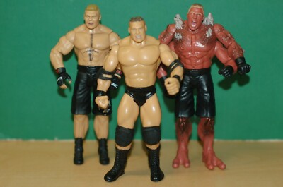 WWE UFC Brock Lesnar Off The Ropes Agression wrestling figure Mattel ...