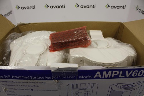 AMPLV602 AMPLV6022 Two Speaker Combo Low Voltage Amplified Surface Mount AMPLV60 - Picture 5 of 6