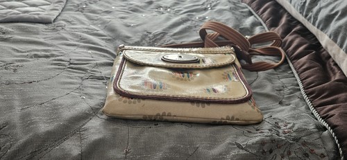 FOSSIL SL3088 KEY-PER COATED CANVAS CROSSBODY MESSANGER BAG - Picture 7 of 11