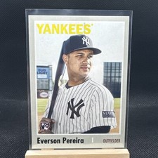 2024 Topps Archives #120 Everson Pereira Rookie Card New York Yankees