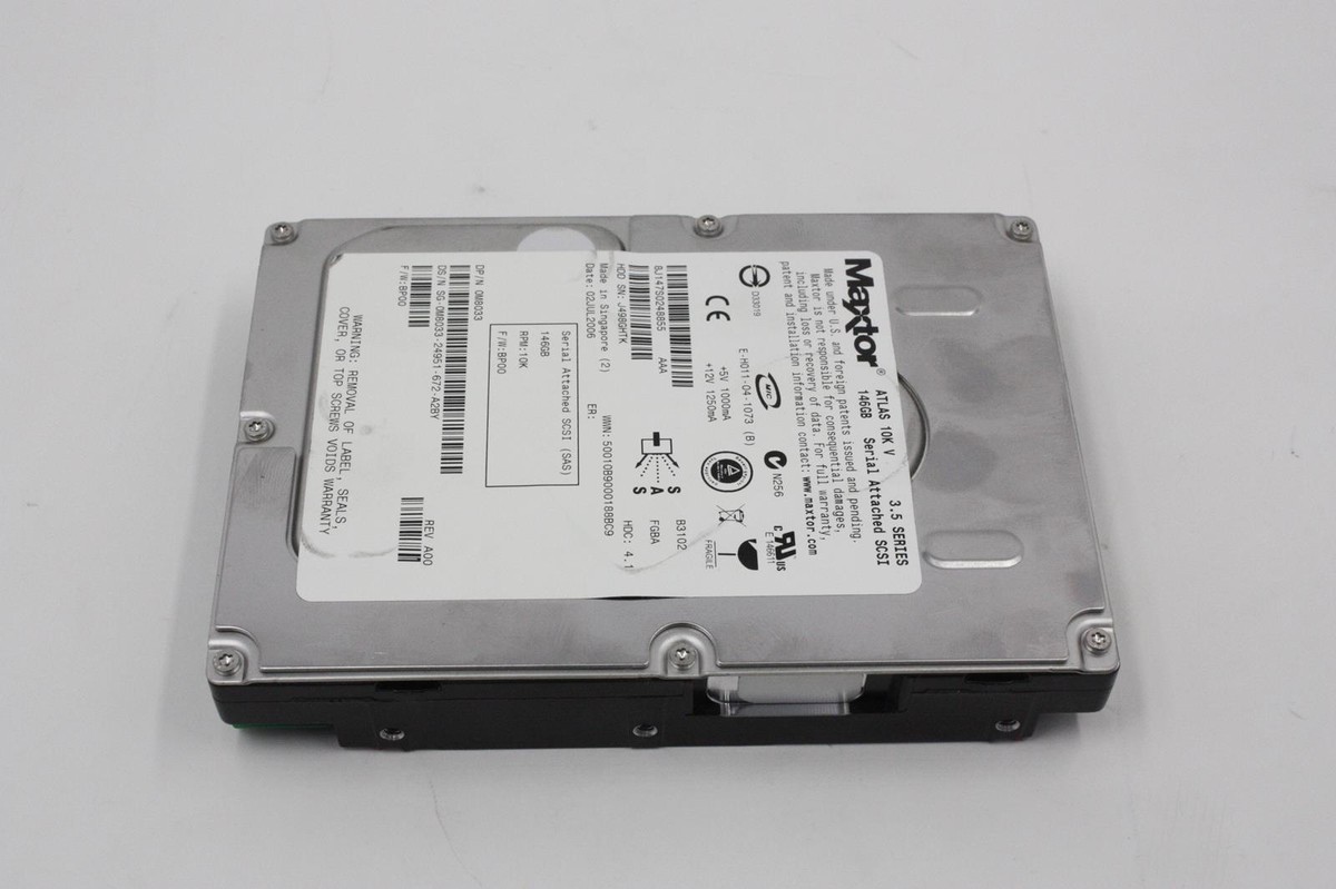 (未使用･未開封品)　DELL 146GB 10000RPM 3.5インチ 内蔵型 SAS HDD M8033 マウンタ付 kmdlckf Dell (0M8033) for sale online | eBay