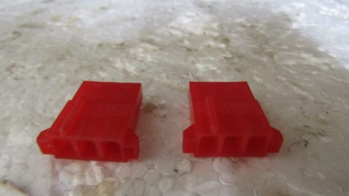 Federal Signal Ricochet Connector Kit 413124 (2) AMP Recpt. (2) AMP Plug's READ - Picture 4 of 14