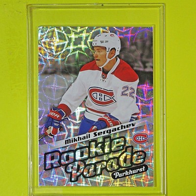 MIKHAIL SERGACHEV  2016-17   '' ROOKIE PARADE 470/999 ''  #RP29   TB Lightning