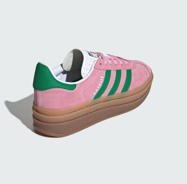 Adidas Women Gazelle Bold True Pink Green Shoes IE0420 US Women 7.5 # | eBay