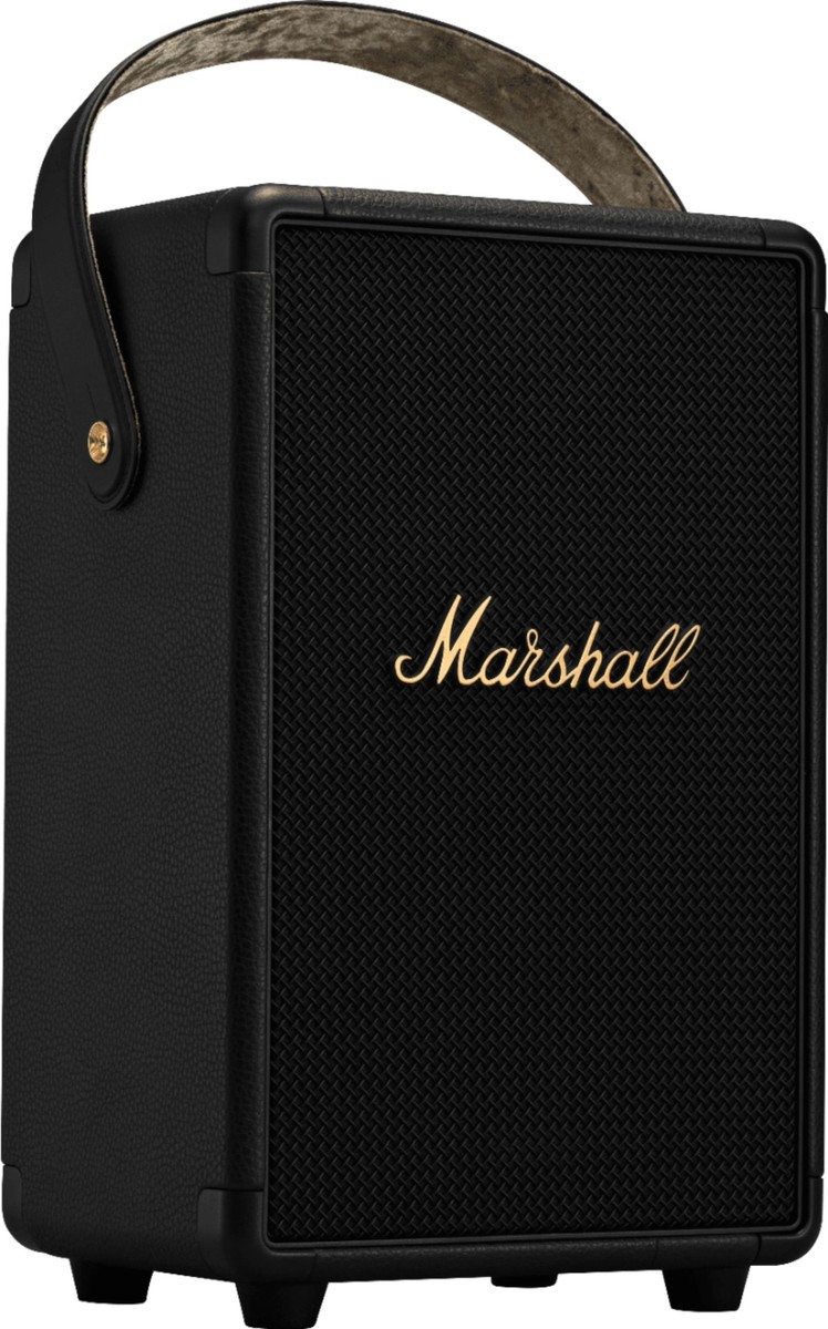 Marshall Tufton Portable Bluetooth Speaker - Black & Brass | eBay