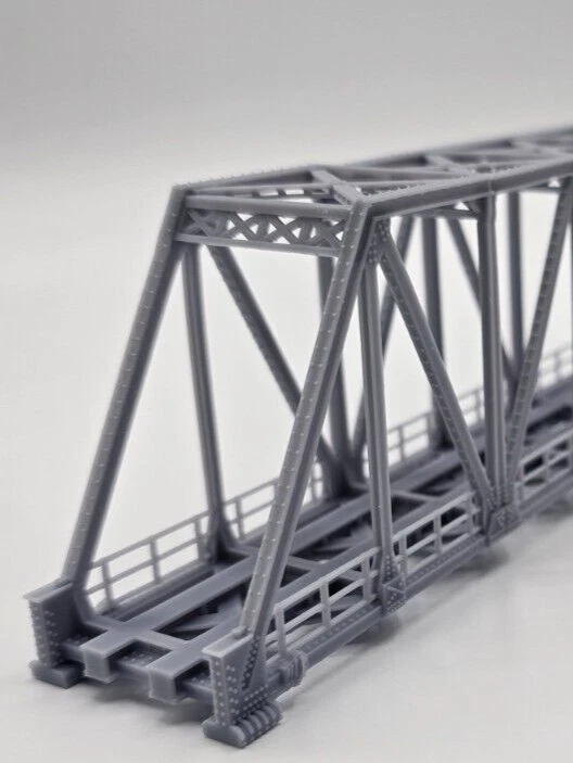 N Scale Classic Truss Bridge 1:160 – Modular Design - Image 4 of 4