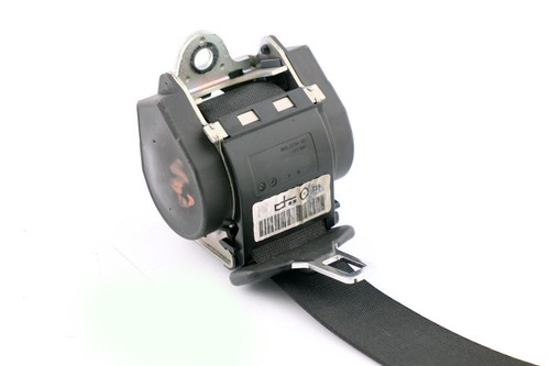 BMW E91 LCI Cinturon Superior Trasero Central Derecho Izquierdo O/ Negro 7137468 - Imagen 4 de 10